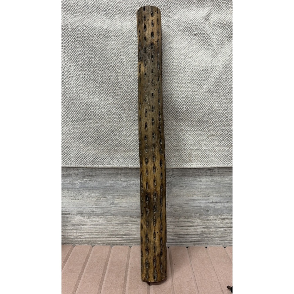 Vintage Tribal Rain Stick Mimics Rain Sound Musical 20" (C7)